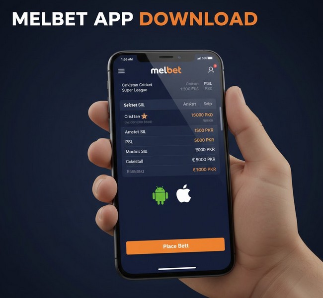 Melbet app download for Android and iOS devices in Pakistan